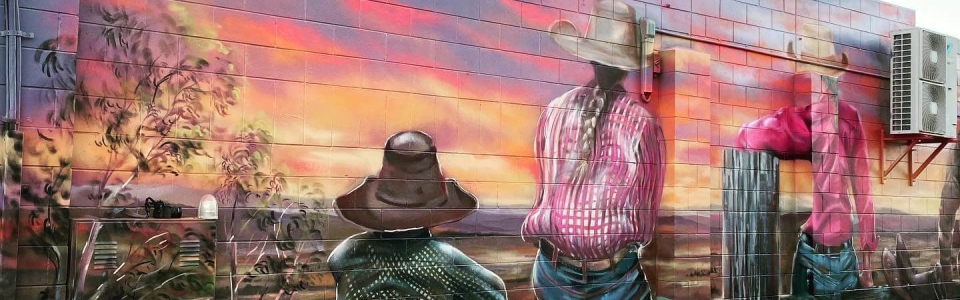 Local family at sunset (Town Centre)