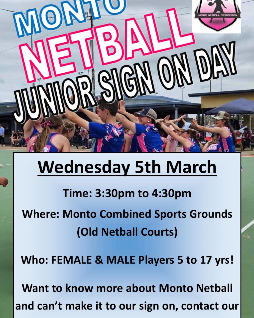 Netball Sign On