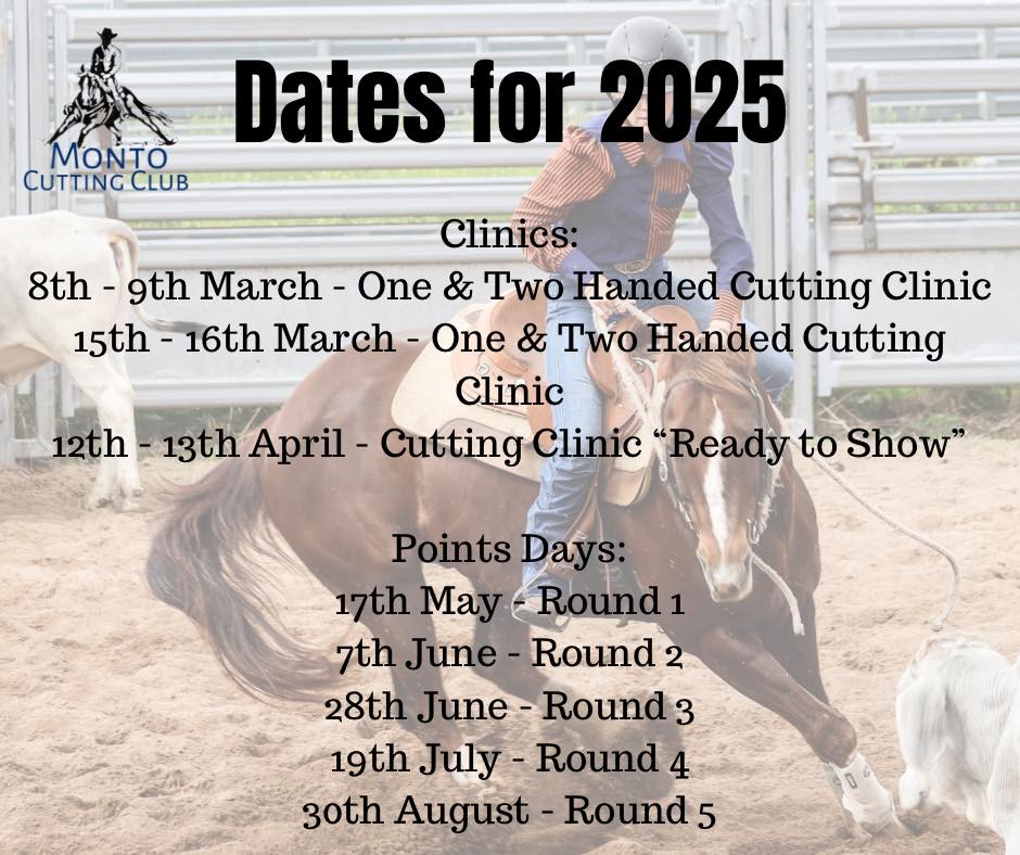 One & Two Handed Cutting Clinic @ Monto Show Grounds