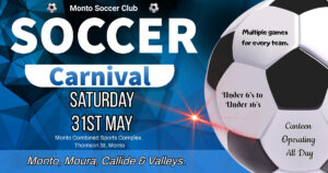 Soccer Carnival in Monto @ Monto Combined Sports Complex